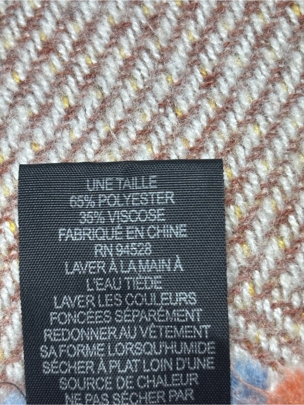 Reversible scarf - Picture 7 of 7